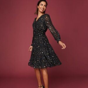 UNTUCKit  Starry Belted Robyn Dress